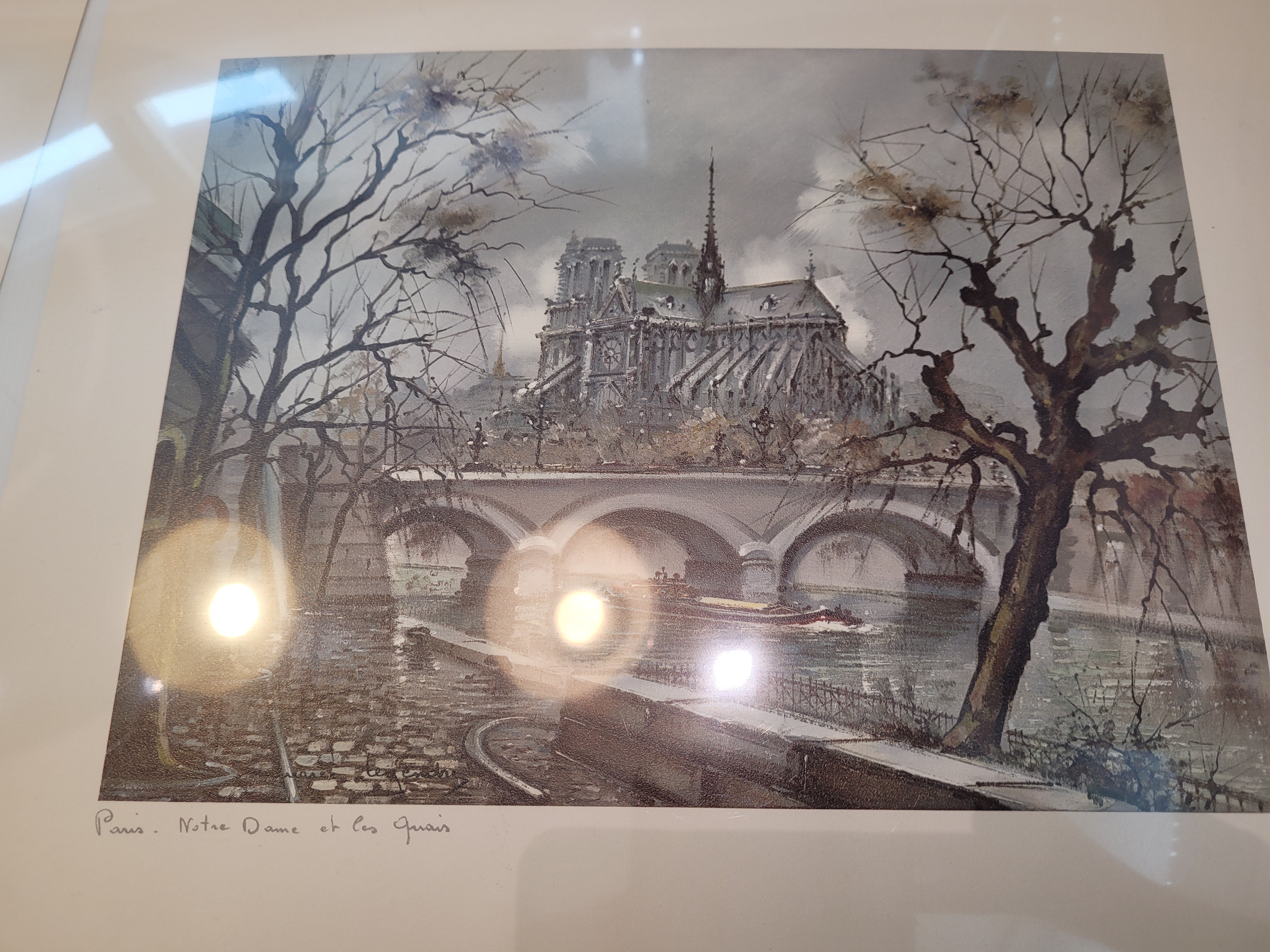 To tryk. Motiv Paris